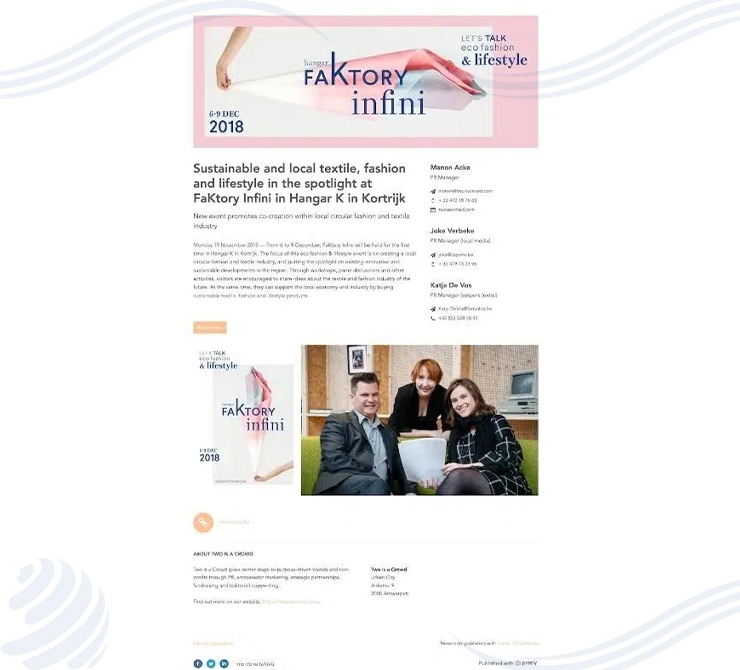 Example of Event Press Release